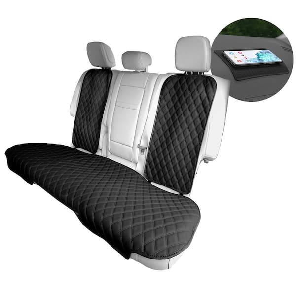 3D Car Front Rear Seat Cover PU Leather Full Surround Pad Mat Auto Chair  Cushion
