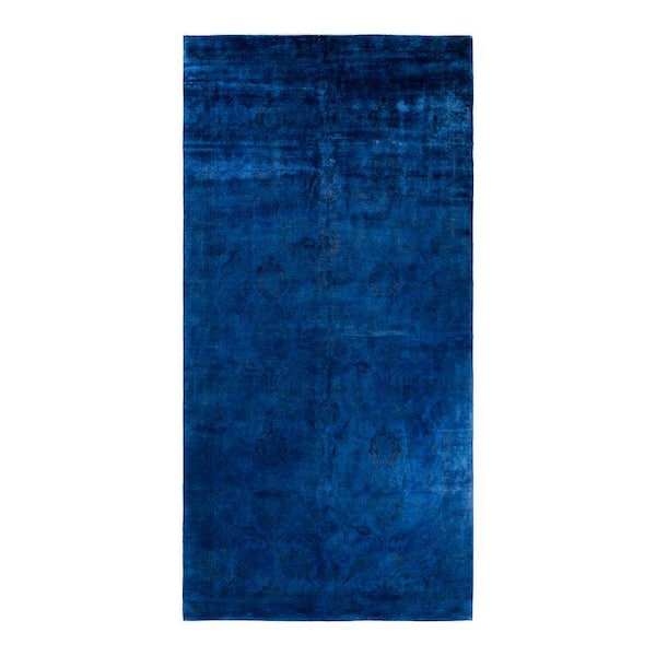 Vibrance Blue - 18 ft. 3 in. x 9 ft. 1 in. Handmade Area Rug