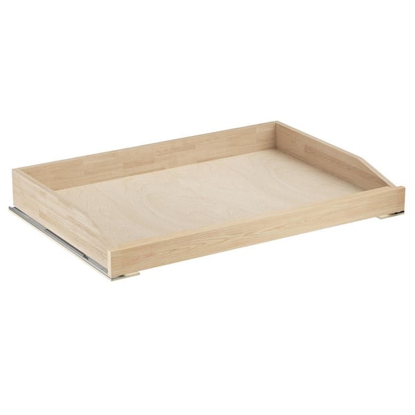 HOMEIBRO 31.5 in. Wood Cabinet Pull Out Drawer with Soft Close