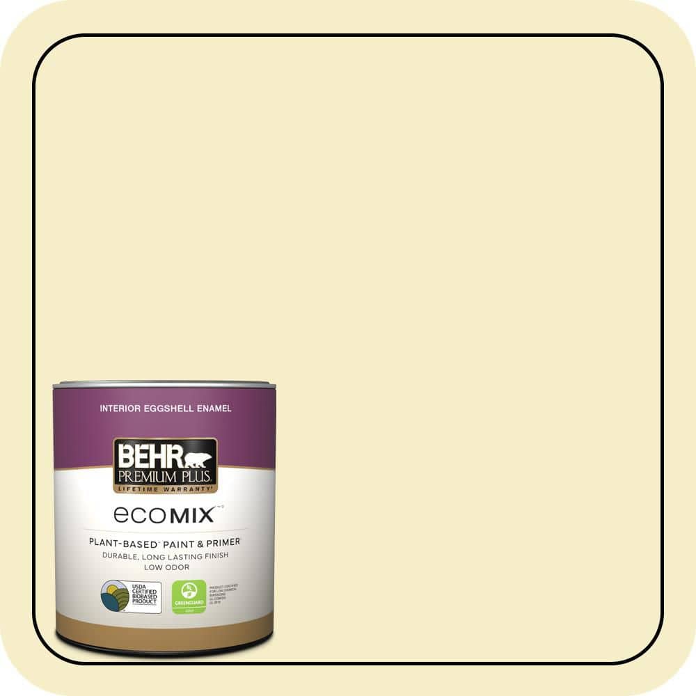 1 qt. #P330-1 Tart Gelato Eggshell Enamel EcoMix Plant-Based Interior Paint & Primer price history on PriceWatchPro