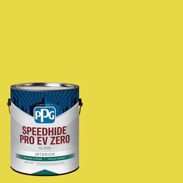 Speedhide Pro EV Zero 1 gal. PPG1216-6 Citrus Spice Eggshell Interior Paint