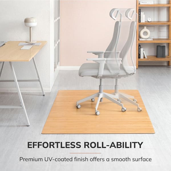 Anji Mountain Standard Natural Light Brown 48 in. x 72 in. Bamboo