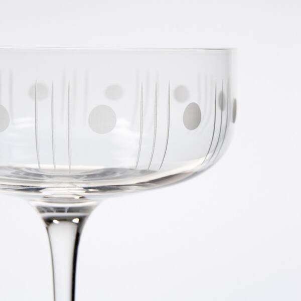 Rolf Glass Mid-Century Modern Nick and Nora Cocktail Glass | Stemmed 5  Ounce Cocktail Glasses | Lead…See more Rolf Glass Mid-Century Modern Nick  and