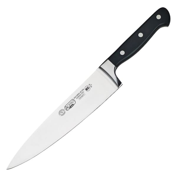 Winco 8 in. Steel Full Tang Chef's Knives