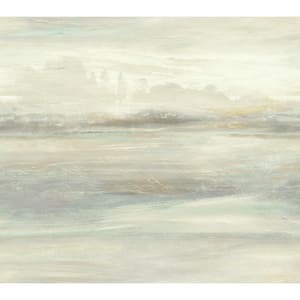 45 sq. ft. Soothing Mists Scenic Premium Peel And Stick Wallpaper
