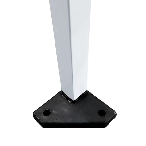 10 ft. x 10 ft. Commercial Instant Canopy-Pop Up Tent with Wall Panel White