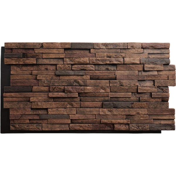 Ekena Millwork EverStone Eldorado Faux Stone Panel, 48