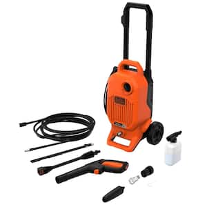 1700 PSI 1.2 GPM Cold Water Electric Pressure Washer with Integrated Wand and Hose Storage