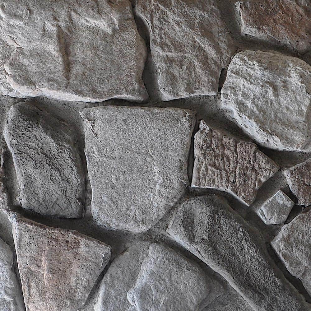 M-Rock Traditional 4 in. W x 20 in. L Gray Hill Manufactured Stone