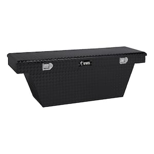 60 in. Deep Angled Crossover Truck Tool Box (TBSD-60A-BLK Packaged for Parcel)