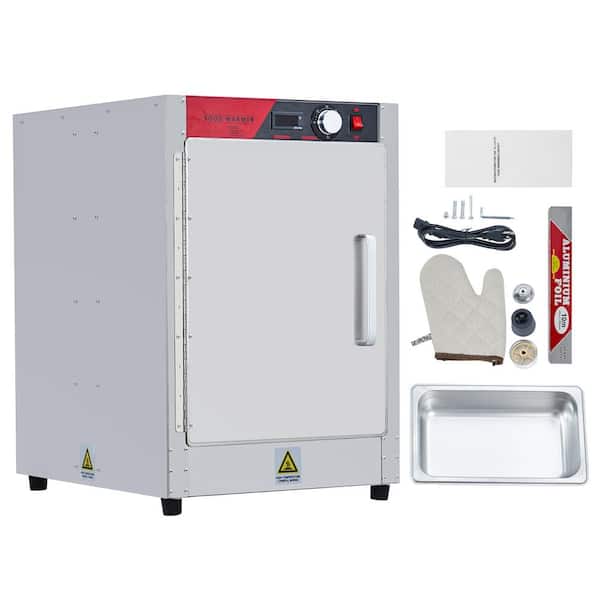 5-Tier Hot Box Food Warmer, 850W Stainless Steel Buffet Server with Water Tray