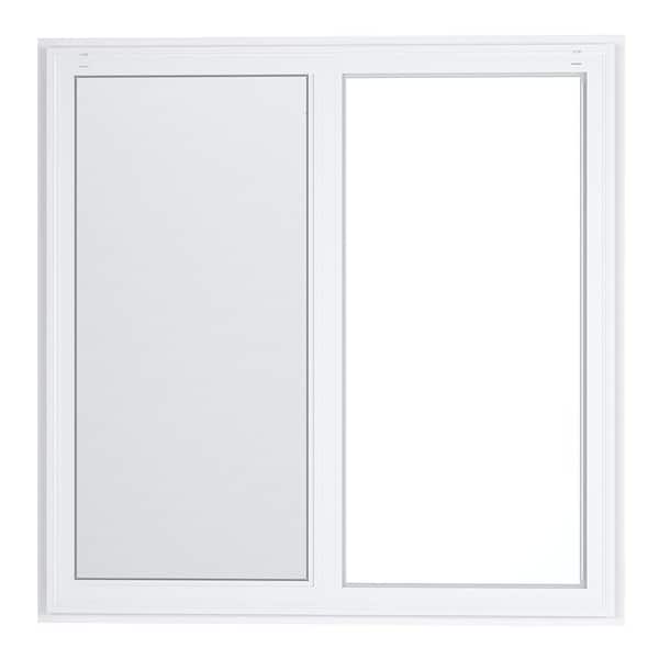 Ply Gem 47.5 in. x 47.5 in. 500 Series White Vinyl Left-Hand