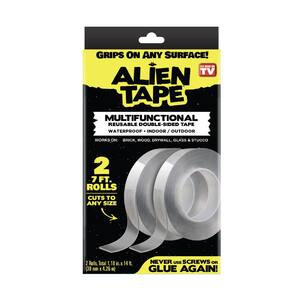 As Seen on TV Alien Tape 10 ft. Multi-Surface Tape Reusable Double-Sided  (3-Pack) 7087 - The Home Depot