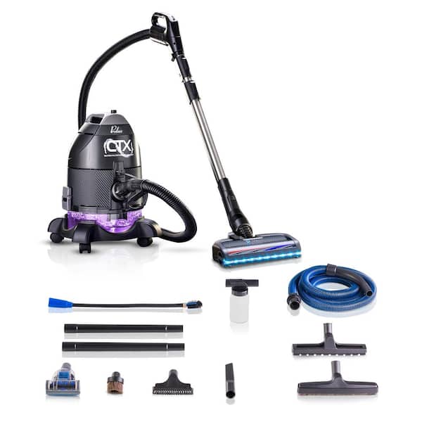 ProLux TerraVac 5 Speed Quiet Canister Vacuum Cleaner with Sealed HEPA Filter