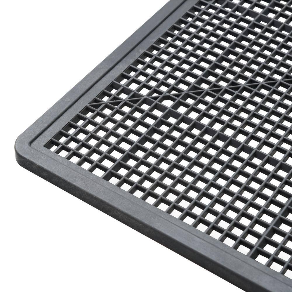 MightyBite 10-Tray Black Polypropylene Food Dehydrator with Digital Timer