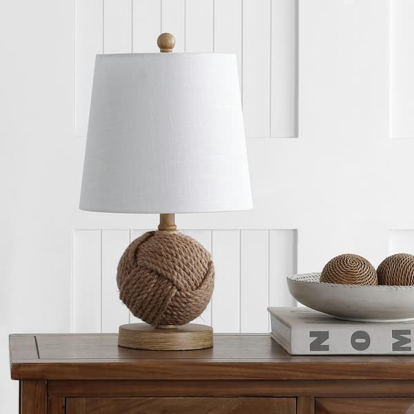 Rope knot on sale table lamp