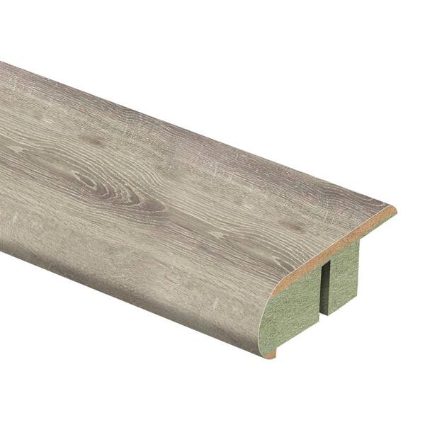 Zamma Cross Cut Cliffside 3/4 in. Thick x 2-1/8 in. Wide x 94 in. Length Laminate Stair Nose Molding