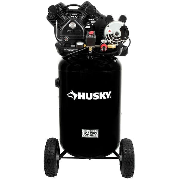 Husky 30 Gal. 155 PSI Ultra-Quiet Portable Electric Air Compressor