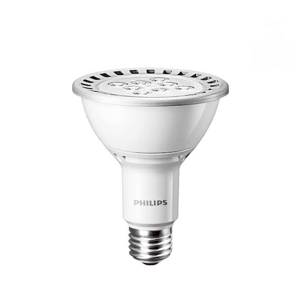 Philips 75W Equivalent Daylight (5000K) PAR30L Dimmable LED Flood Light Bulb (2-Pack)