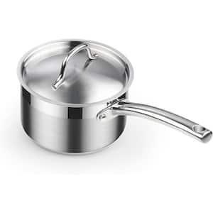 3 qt. Professional Stainless Steel Sauce Pan with Lid