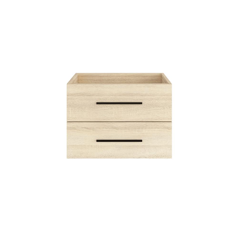 Napa 30 in. W x 22 in. D x 21 in. H Single Sink Bath Vanity Cabinet without Top in White Oak, Wall Mounted price history on PriceWatchPro