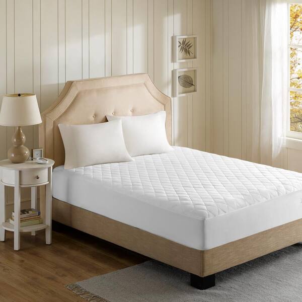 Beautyrest Cotton Blend Full Heated Mattress Pad BR550199 The Home Depot