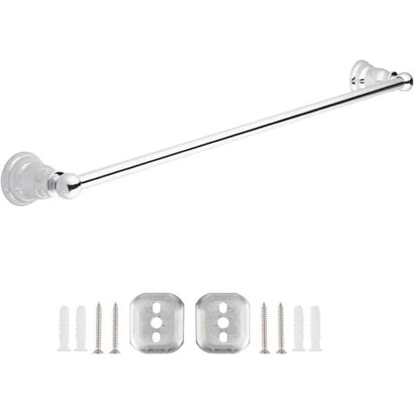 Dyiom Classic Hand Towel Bar Rack - 24-Inch, Polished Chrome