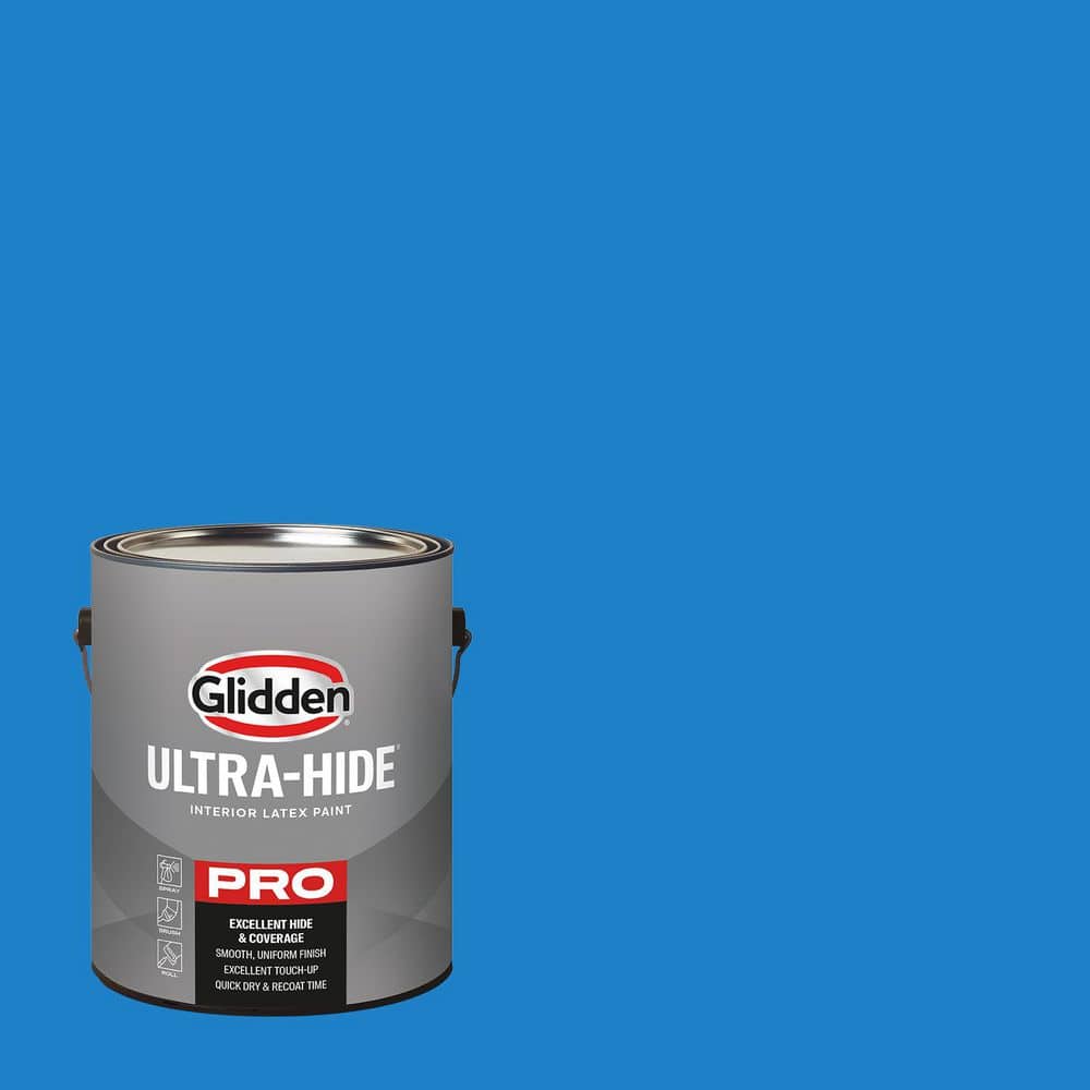 1 gal. PPG1241-6 Electric Blue Ultra Flat Interior Paint price history on PriceWatchPro