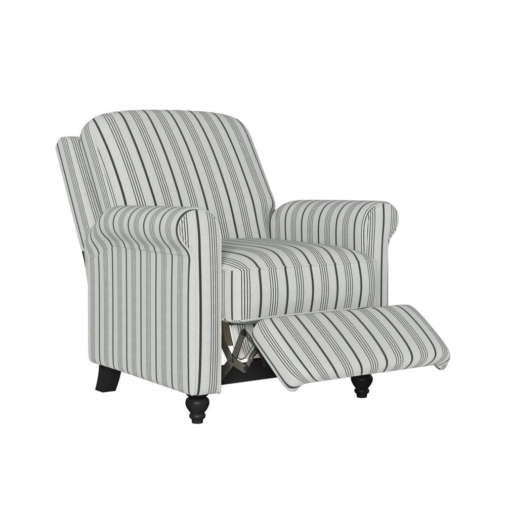 striped fabric recliners