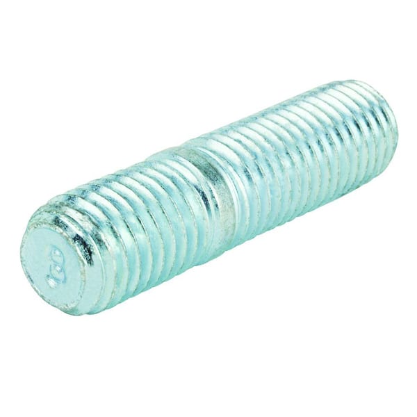 Crown Bolt 7/16 in. - 14 USS x 1-1/4 in. and 7/16 in. - 14 USS x 3/4 in. Alloy 2-1/2 in. Double End Stud