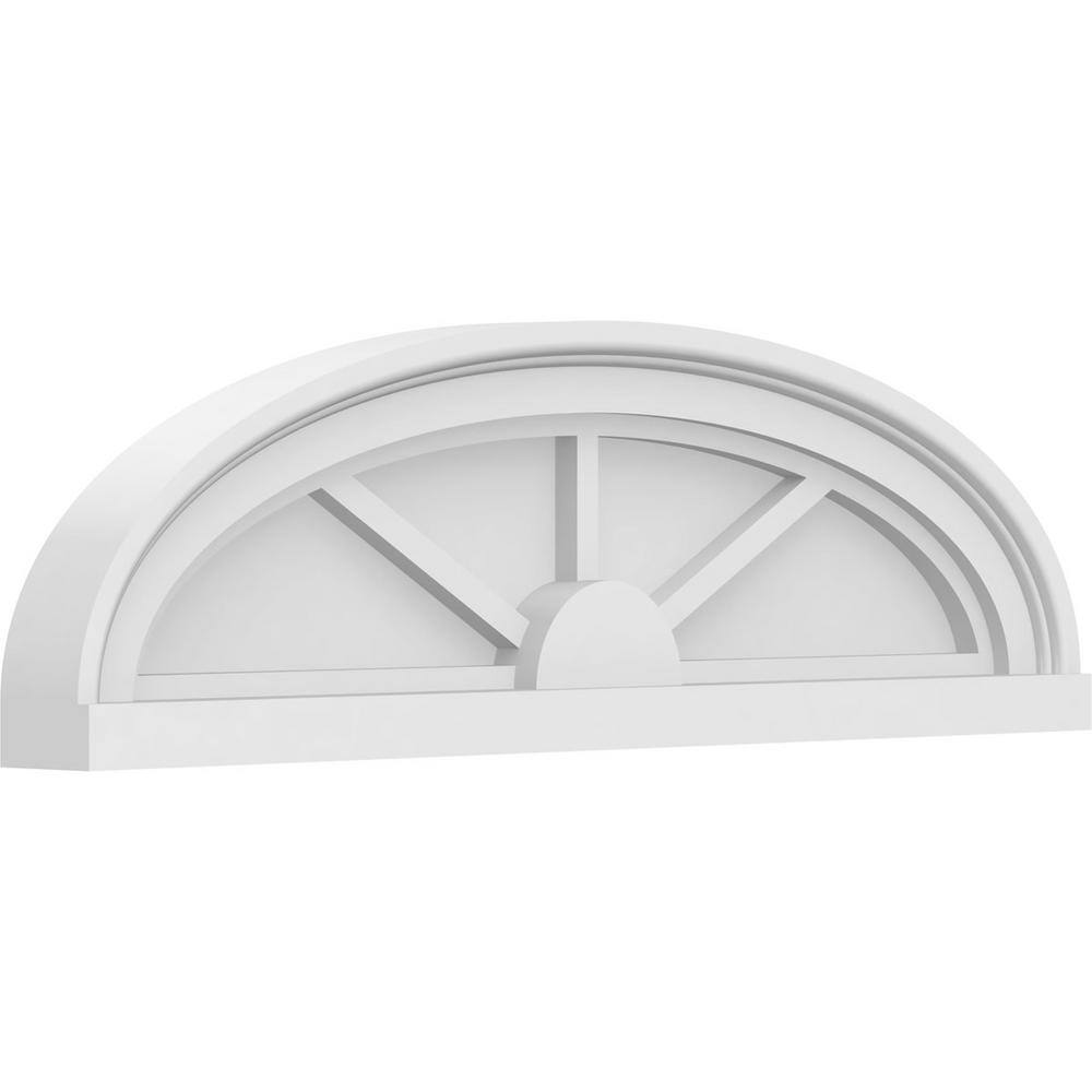 2 in. x 24 in. x 7 in. Elliptical 3-Spoke Architectural Grade PVC Pediment Moulding price history on PriceWatchPro