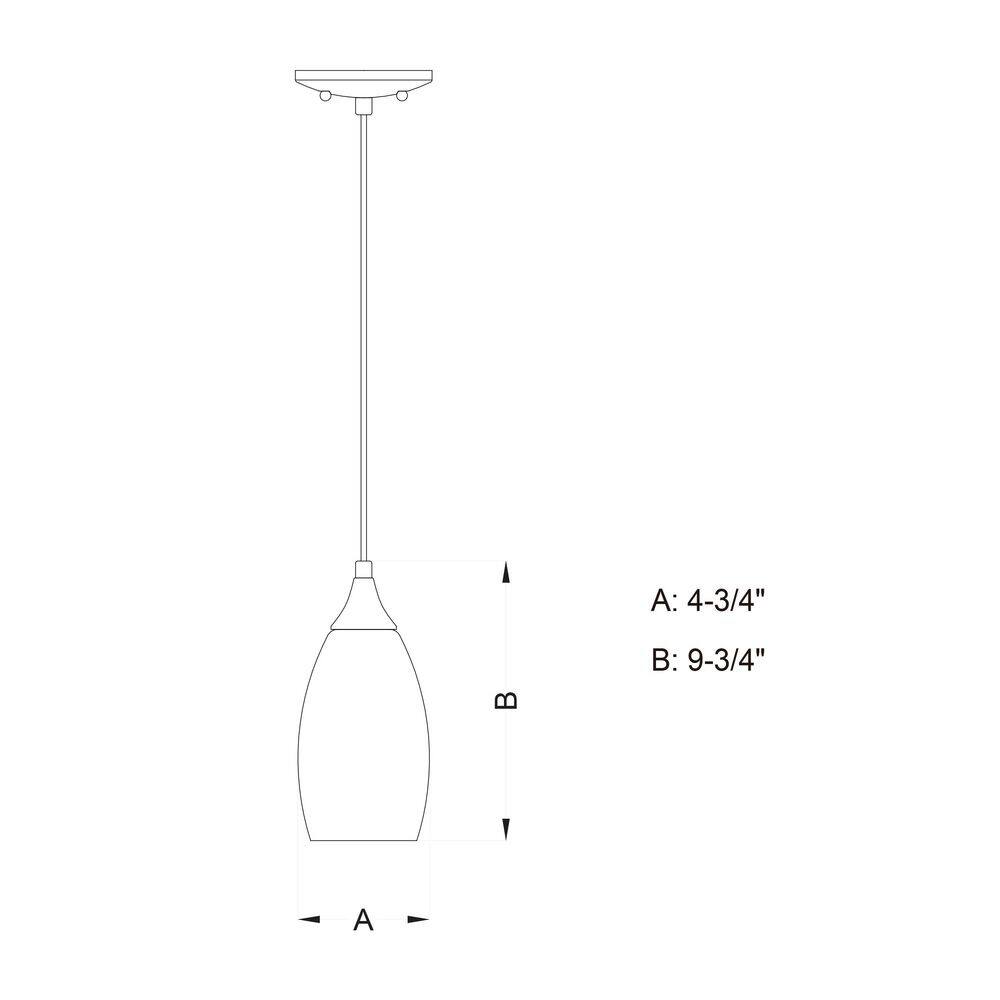 Caribbean Celeste Wave Satin Nickel Mini Globe Pendant Light