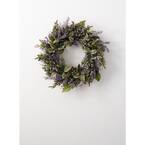 22" Artificial Lavender Wreath