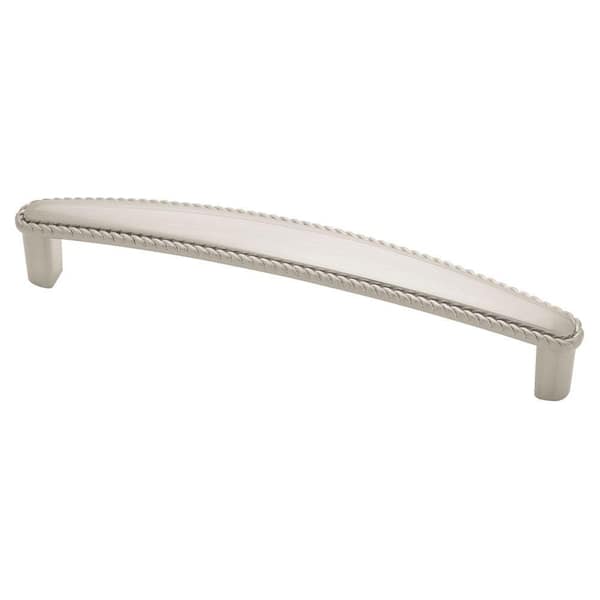Liberty Braid 5-1/16 in. (128mm) Center-to-Center Satin Nickel Drawer Pull