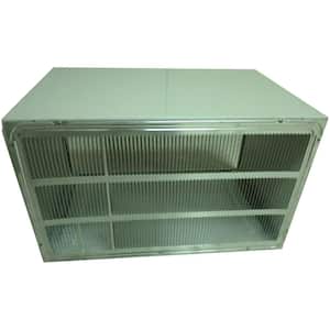 26 In. Wall Sleeve and Stamped Aluminum Rear Grille for Through-the-Wall Air Conditioners