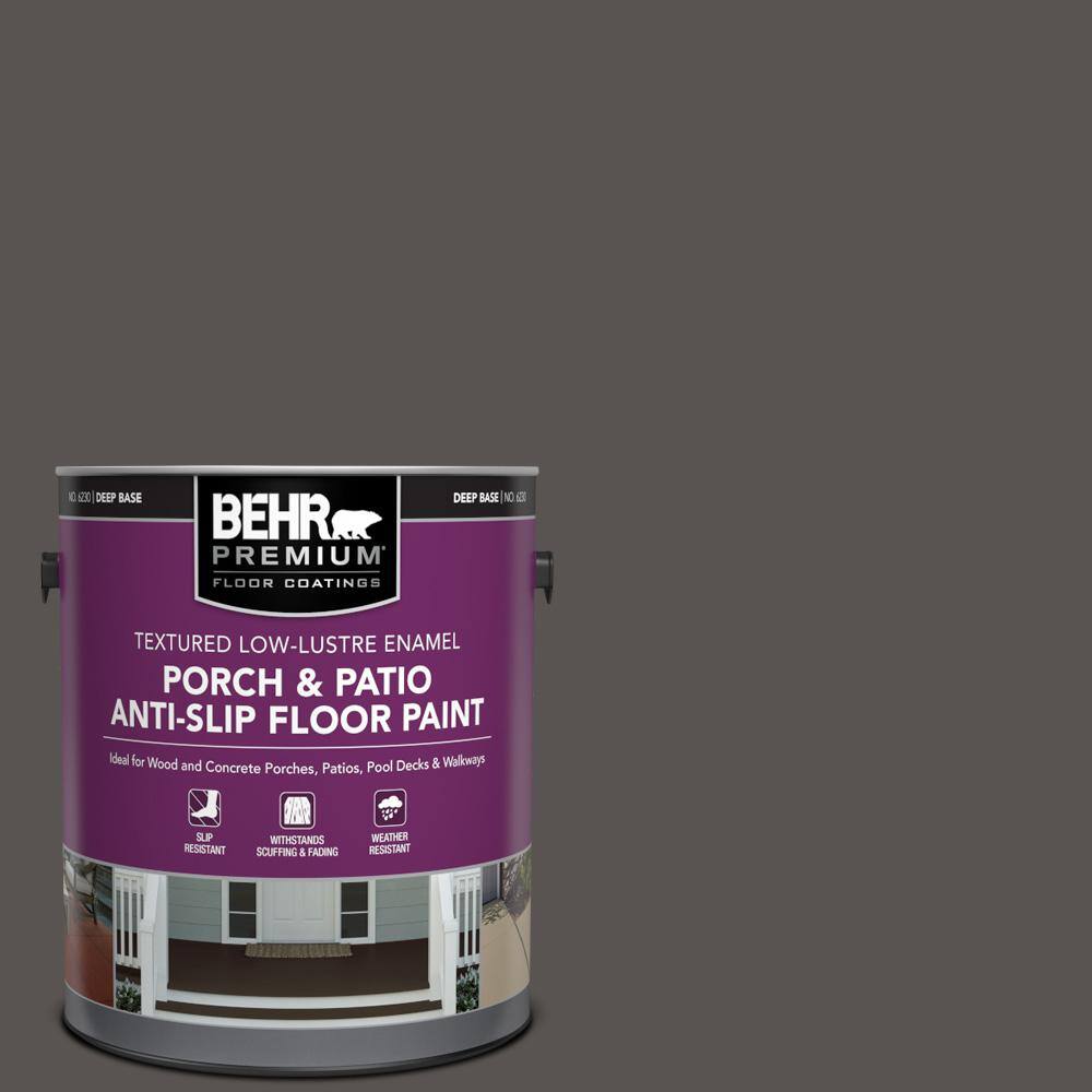 1 gal. #BXC-23 Catskill Brown Textured Low-Lustre Enamel Interior/Exterior Porch and Patio Anti-Slip Floor Paint price history on PriceWatchPro