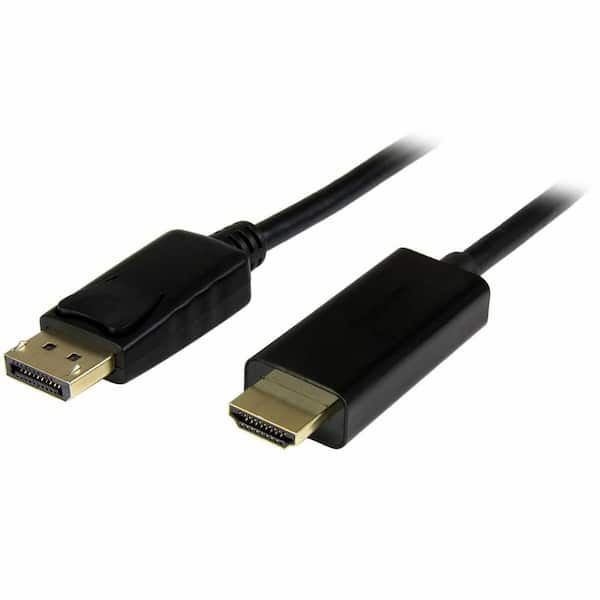 15 FT Display Port to HDMI 4K at 60Hz Active-Black