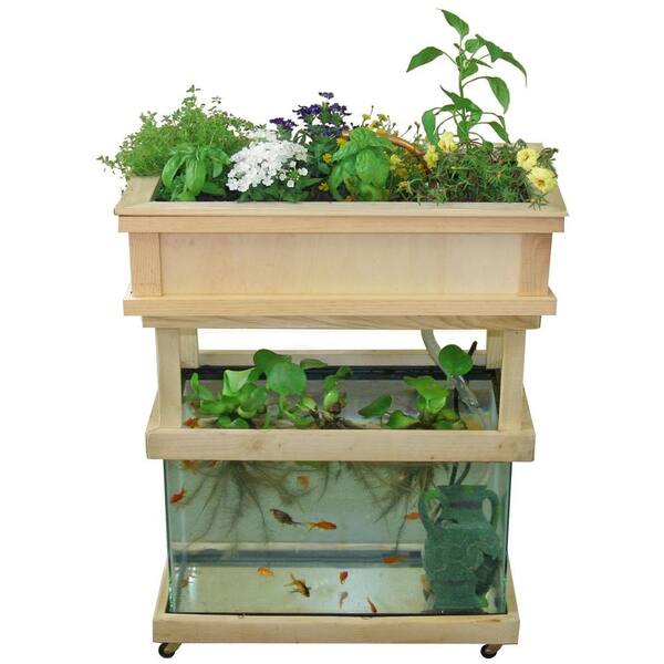 Earth Solutions Little Tokyo Aquaponics Container Gardening without a Tank-DISCONTINUED