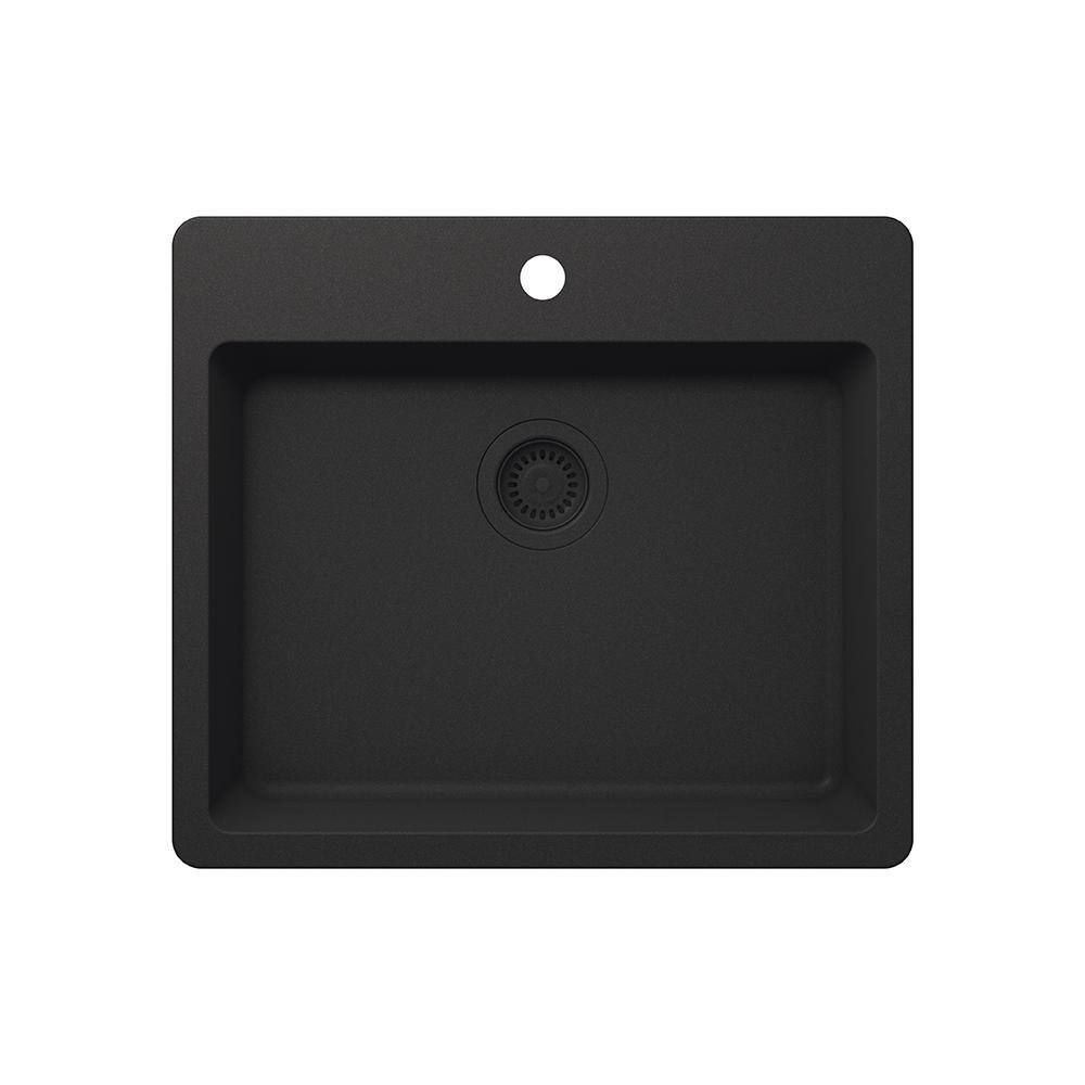 Have a question about Glacier Bay Stonehaven Dropin/Undermount Black