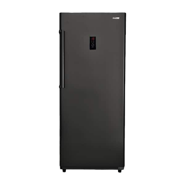 17 cu. ft. Convertible UpRight Freezer/Refrigerator Garage Ready in Black