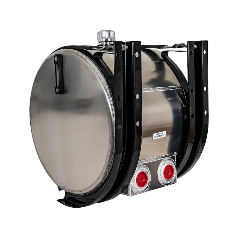 35 gal. Side Mount Aluminum Reservoir with Rear Ports