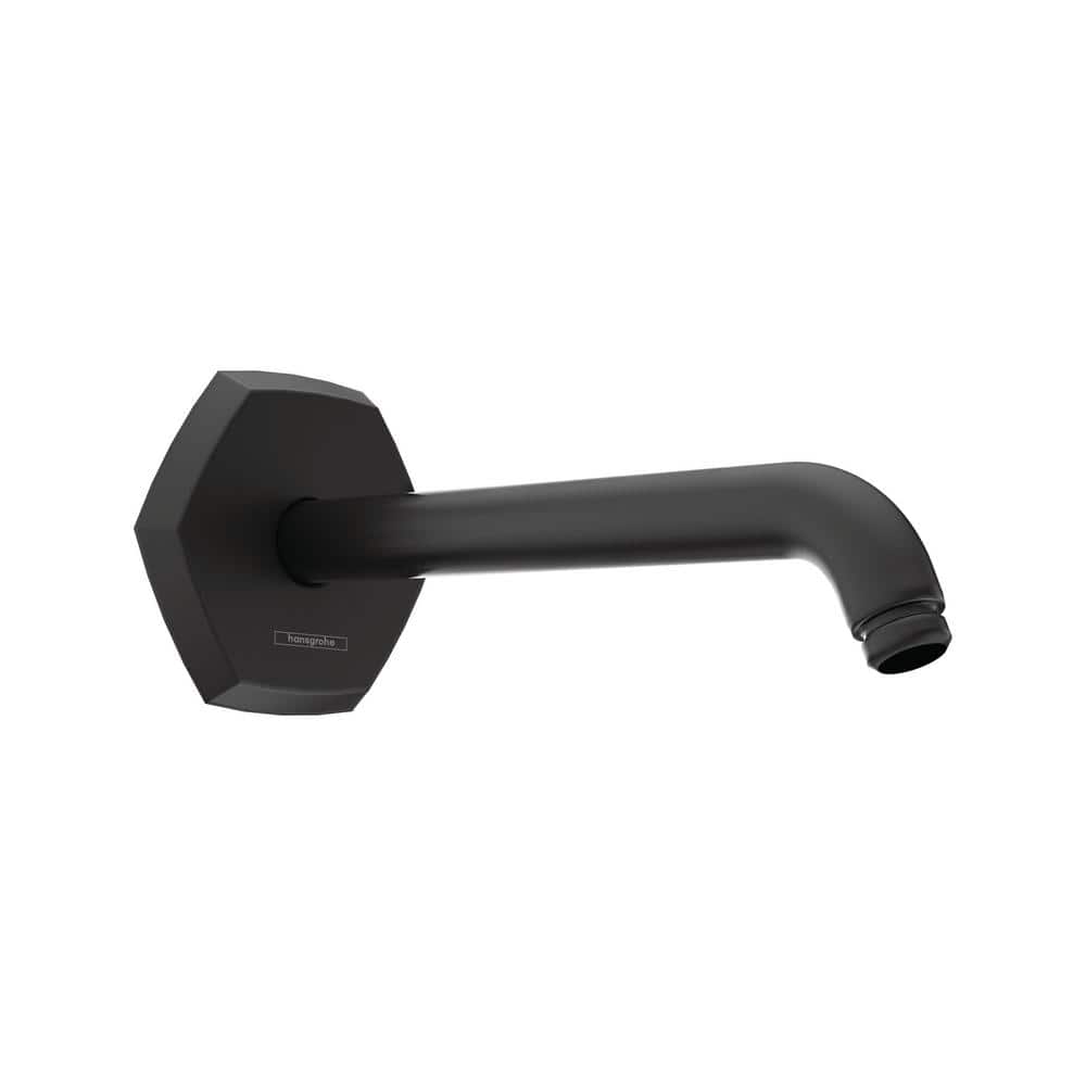 Matte Black 9-Inch Wall-Mount Shower Arm