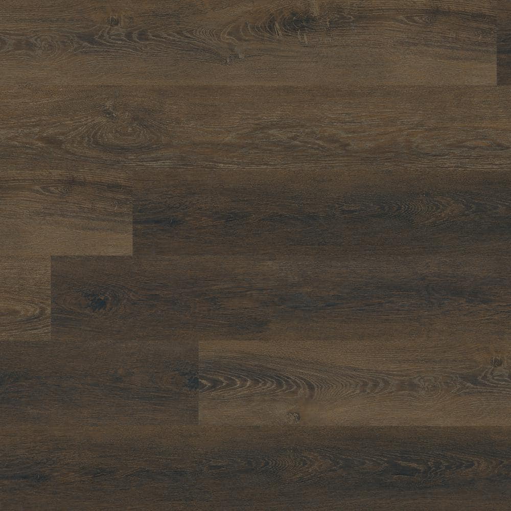 A&A Surfaces Aged Walnut 12 MIL x 7 in. W x 48 in. L Waterproof Click Lock Luxury Vinyl Plank Flooring (1307.35 sq. ft./Pallet)