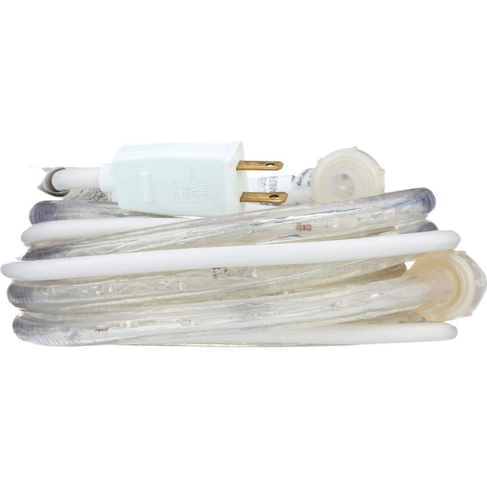 12 ft. Cool White LED Outdoor Rope Light Kit