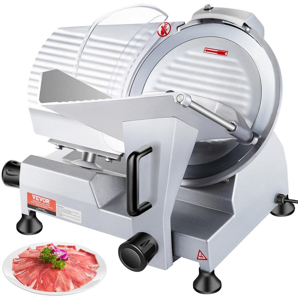 Commercial Meat Slicer 320 Watt Electric Deli Slicer 12 in. Carbon Steel Blade 350 to 400 RPM White Electric Food Slicer price history on PriceWatchPro