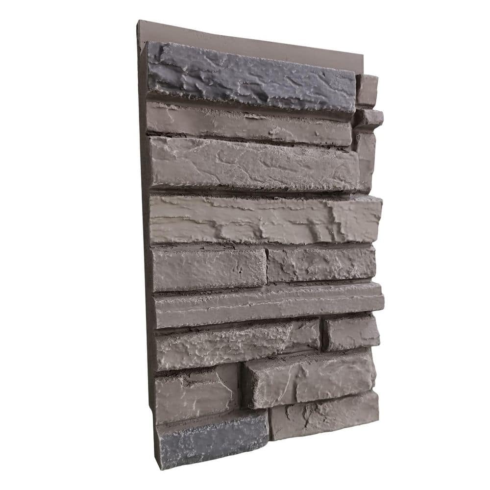 "8"" x 13"" Sample Faux Stacked Stone Panels for 310VAP-Volcano Ash" price history on PriceWatchPro