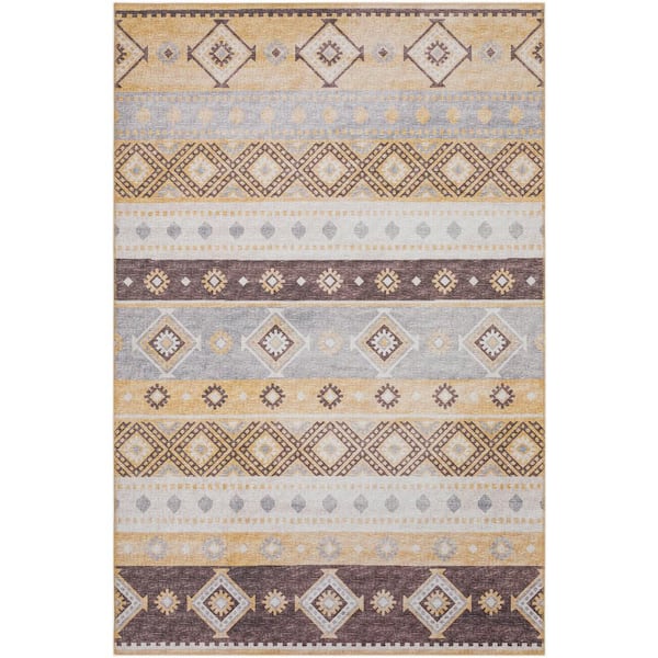 Addison Rugs Modena Goldenrod 3 ft. x 5 ft. Southwest Area Rug