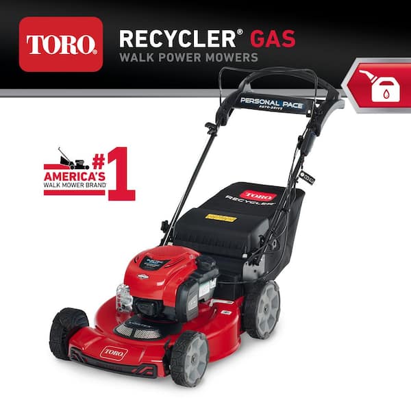 Toro Recycler 22 in. Briggs & Stratton Personal Pace Electric Start, RWD Self Propelled Gas Walk-Behind Mower with Bagger