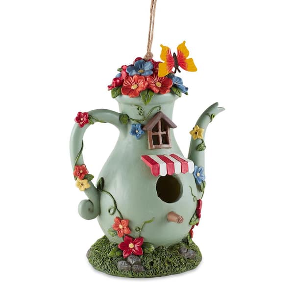 Zingz & Thingz Tall Teapot Birdhouse