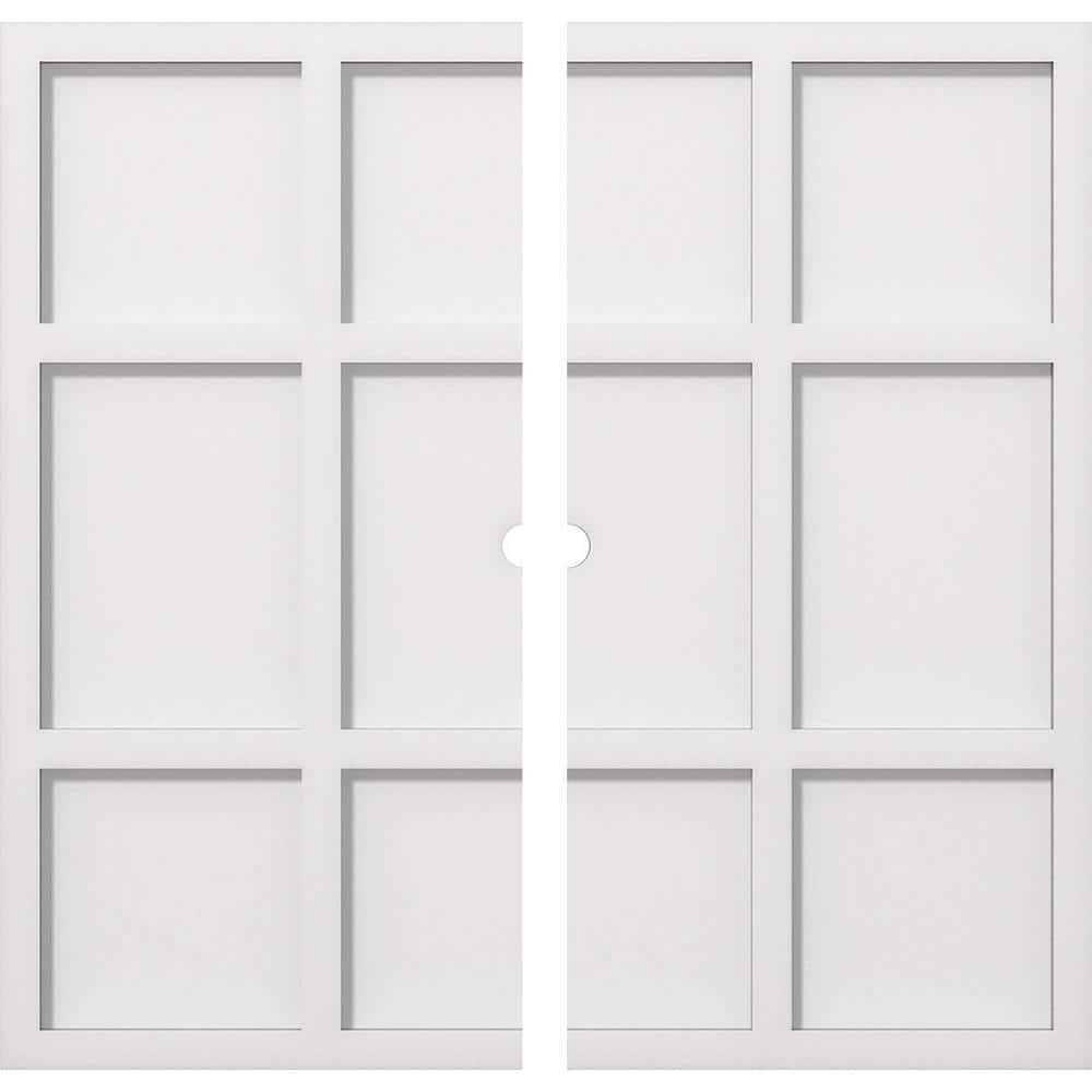 1 in. P X 8-1/4 in. C X 24 in. OD X 1 in. ID Rubik Architectural Grade PVC Contemporary Ceiling Medallion, Two Piece price history on PriceWatchPro